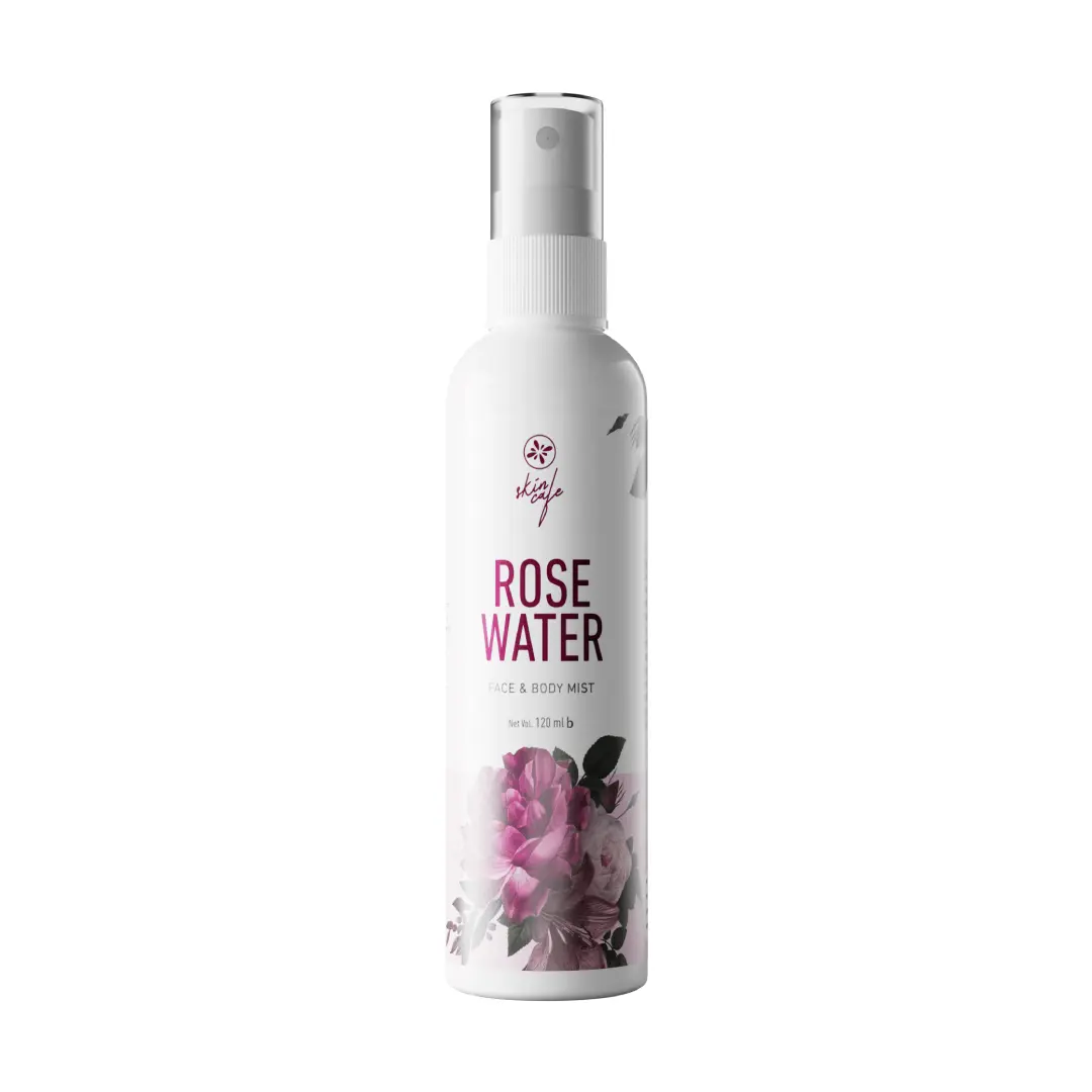 Skin Cafe 100% Natural Rose Water Face And Body Mist (120ml)