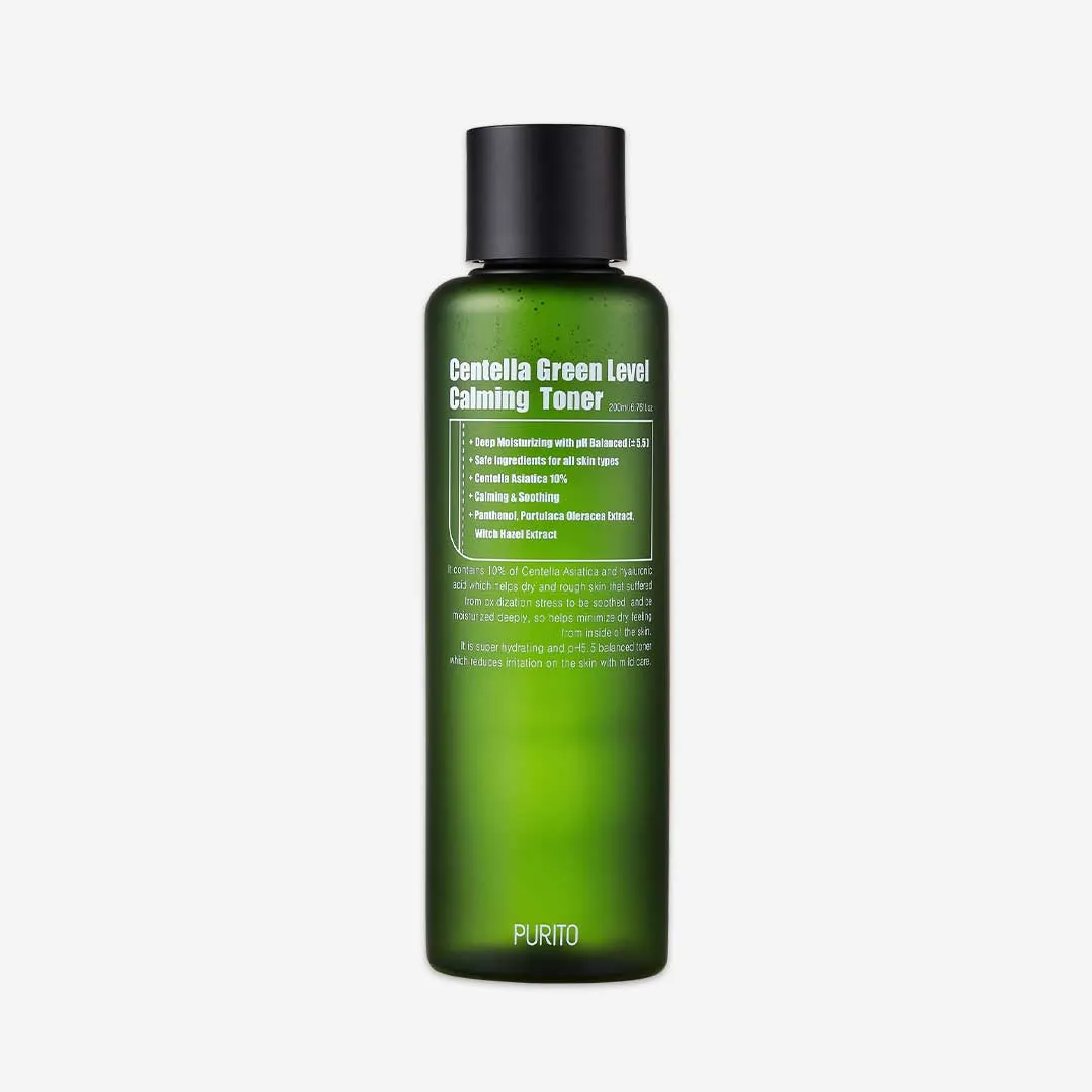 Purito Centella Green Level Calming Toner – 200 ml