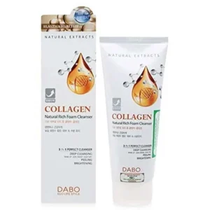 Dabo Collagen Natural Rich Foam Cleanser - 180 ml