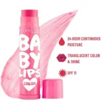 Maybelline Baby Lips Color SPF11 Lip Balm Pink Lolita 3