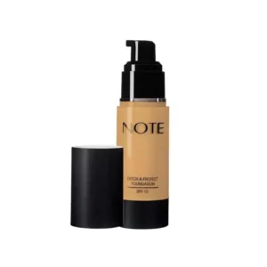 Note Detox And Protect Foundation 05 Pump Honey Beige