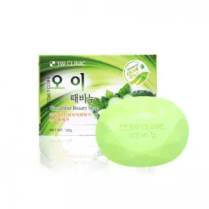 3W Clinic Cucumber Beauty Soap 120g
