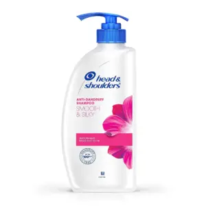 Head & Shoulders Smooth and Silky Anti Dandruff Shampoo for Women and Men 650 ml