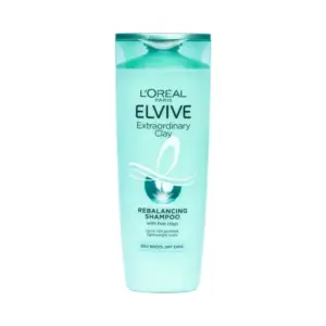 L'Oreal Elvive extraordinary clay rebalancing shampoo (400ml)