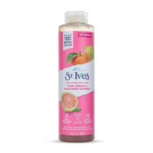 St. Ives Pink Lemon & Mandarin Orange Exfoliating Body Wash 650 ml